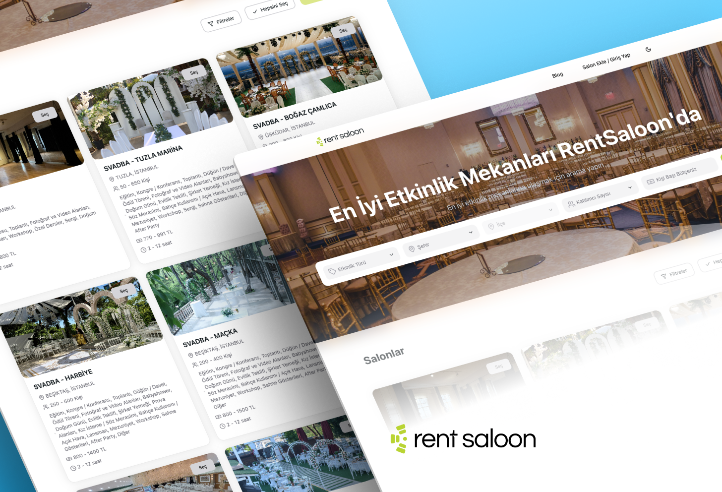 Rent Saloon projesi önizleme görseli